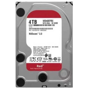 NAS WD 웨스턴디지털 WD40EFRX 4TB 3TB 2TB HDD 레드 1TB