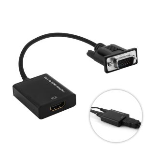 NEXTU VGA RGB to HDMI 변환 젠더 컨버터 케이블 NEXT-2412VHC