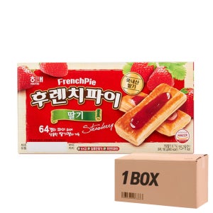 [오늘출발] 해태 후렌치파이 딸기 192g 1박스 13g, 15개입, 12개