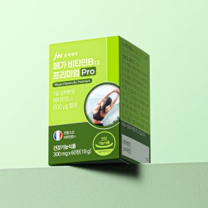 JW중외제약 메가 비타민B12 프리미엄 Pro 300mg 60정, 1개