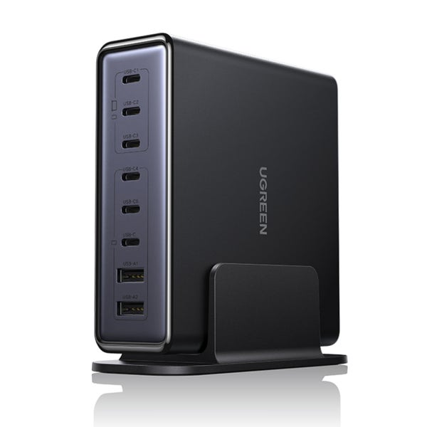 유그린 GaN 200W 8포트 PD PPS 멀티 고속충전기 접지형 X766