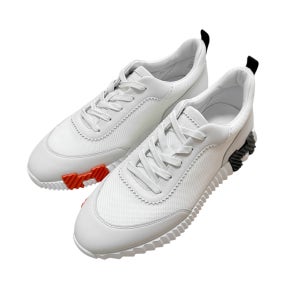 [국내배송] 에르메스 바운싱 남성 스니커즈 화이트 오렌지 H261897ZH90