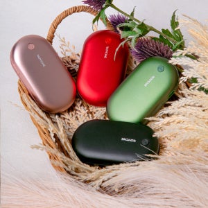 로이체 충전식 손난로 보조배터리 양면발열