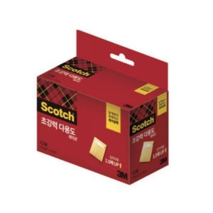 3M 초강력 다용도테이프 세이빙팩 12mm 12R 대용량 리필테이프