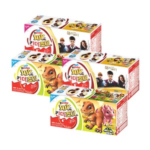 킨더조이 걸 60g+보이 60g 2개씩 (총 4개)