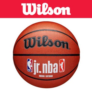 윌슨 농구공 NBA 로고 주니어 인/아웃도어 6호 WZ2009801