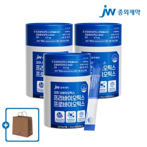 [150일] JW중외제약 코어 신바이오틱스 프리바이오틱스 프로바이오틱스 6g 50포, 3개