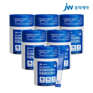 JW중외제약 코어 신바이오틱스 프리바이오틱스 프로바이오틱스 6g 50포, 6개