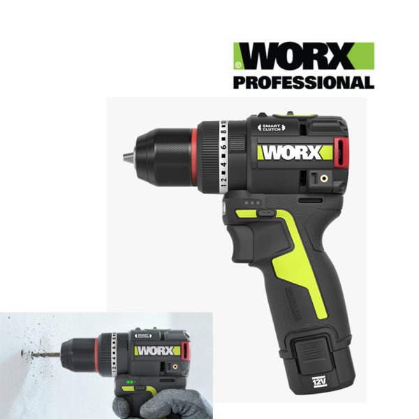 웍스 12V 충전 해머드릴 WU135T.2 2.5AH 배터리2개 풀세트