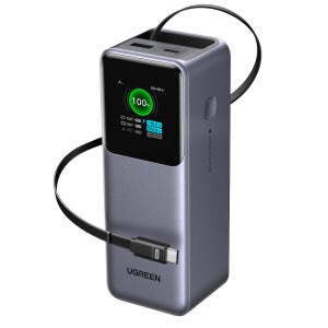 유그린 넥소드 릴케이블 시리즈 PD PPS 대용량 고속충전 보조배터리 165W 20000mAh PB726