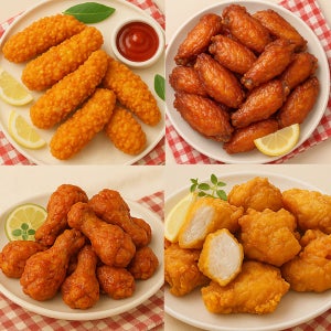 사세 매콤점보닭다리 버팔로윙 스틱 치킨가라게 치킨텐더 야식 간식