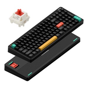 NUPHY Halo96 V2 IO 기계식키보드 한영 각인 옵시디언 블랙, 맥스 적축