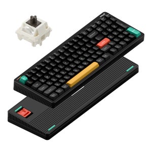 NUPHY Halo96 V2 IO 기계식키보드 한영 각인 옵시디언 블랙, 맥스 갈축