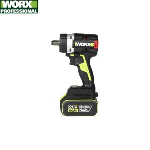 웍스 20V 충전 미드토크 임팩렌치 WU270.2 5.0Ah 배터리 2개 풀세트