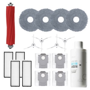 [호환] 로보락 Q Revo Pro / S 소모품 실속 세제 패키지 호환돼지