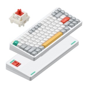 NUPHY Halo75 V2 IO 기계식키보드 한영 각인 아이오닉 화이트, 맥스 적축