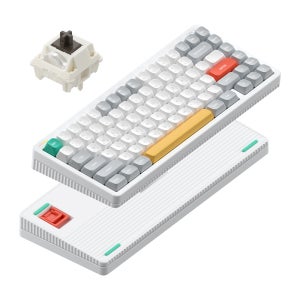 NUPHY Halo75 V2 IO 기계식키보드 한영 각인 아이오닉 화이트, 맥스 갈축