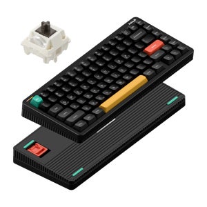 NUPHY Halo75 V2 IO 기계식키보드 한영 각인 옵시디언 블랙, 맥스 갈축