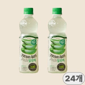 웅진 자연은 알로에 제로 500ml x 24개