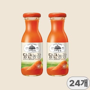 웅진 가야농장 당근농장 180ml x 24개
