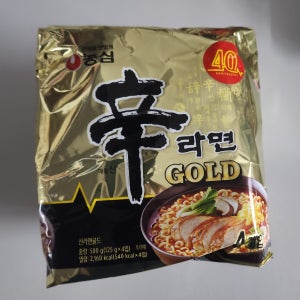 농심 신라면 골드 멀티팩 4개입 500g
