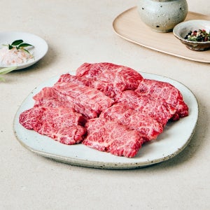 한우 1++등급 마장동 직송 갈비 갈비살 250g 투뿔한우 스테이크 구이용 소고기 미담한우