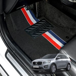 가온 라인 카매트 코일매트 차량용 바닥 발판 올뉴쏘렌토(UM), 운전석+조수석+뒷자석