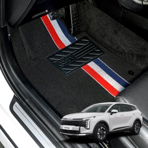 가온 라인 카매트 코일매트 차량용 바닥 발판 스포티지 NQ5 F/L, 운전석+조수석+뒷자석