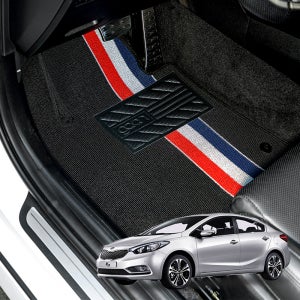 가온 라인 카매트 코일매트 차량용 바닥 발판 K3, 운전석+조수석+뒷자석