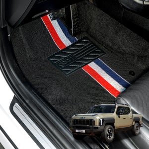 가온 라인 카매트 코일매트 차량용 바닥 발판 타스만, 운전석+조수석+뒷자석