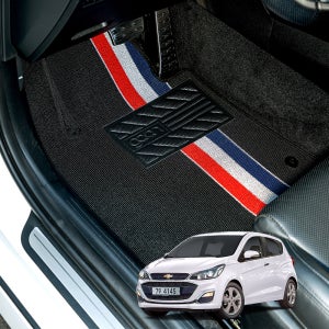 가온 라인 카매트 코일매트 차량용 바닥 발판 더넥스트스파크, 운전석+조수석+뒷자석