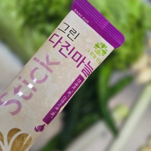 국산 100% 햇마늘 다진마늘스틱 25gx10봉 그린마늘스틱