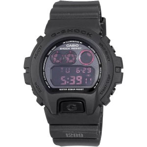 Casio G-Shock DW6900MS-1CR 남성용 밀리터리 콘셉트 디지털 시계 블랙