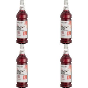 Monin 토탈 면역 강화 음료 플라스틱 병 4L 4개 미국직구 카페시럽 대용량 칵테일