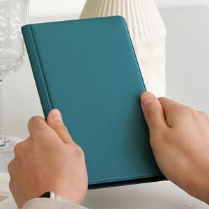 인디고 명함집 오늘의 온도 96 명함꽂이 명함보관함 명함첩 (블루그린)