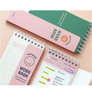 인디고 혼자공부 단어장 1200단어 (랜덤1개) 타임플래너 단어 암기장 메모장