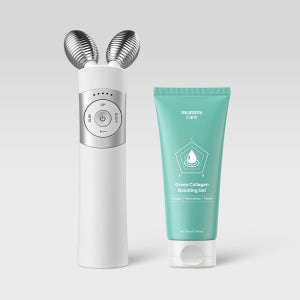 마미케어 EMS 브이쎄라 중주파 얼굴마사지기+부스팅 젤 화이트