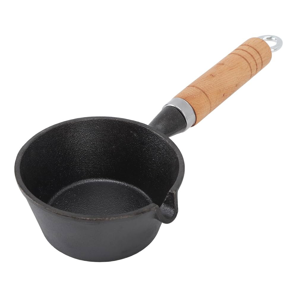 팬 유컴 <b>프리</b> <b>원 아이언</b> 프라이팬, 주철 미니 오믈렛 소스 요리용 솔리드 실내외 4.3x2.0인치 프라이팬 11x5cm / 4.3x2.0in