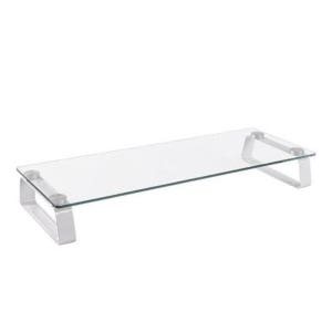 모니터 받침대 강화유리 STB062 루덱 플러그 전산용품 모니터받침대 PC정리용품