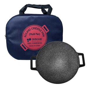 뉴라운드 그리들팬 무쇠팬 29 가방 고기팬 그릴팬 주물팬 고기불판 키친아트 구이팬