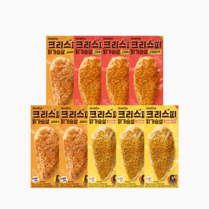 [굽네] 크리스피 닭가슴살 110g 3종 9팩 / 고추바사삭,오븐바사삭,갈비바사삭