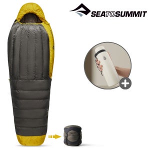 씨투써밋 스파크 -1도 레귤러 850필파워 구스다운 초경량 3계절 캠핑 백패킹 침낭