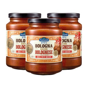 폰타나 볼로냐 베이컨 볼로네제 파스타소스 430g, 3개