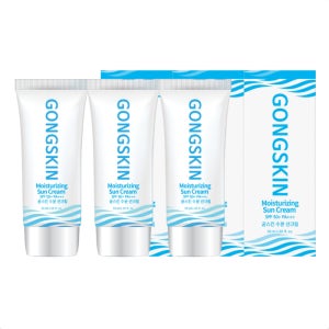 공스킨 수분 선크림 SPF 50+ PA+++ 3개 세트