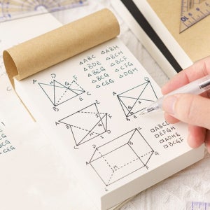 다용도 여행 노트 무지 손바닥 노트 필기용 일기장 선물용 소형