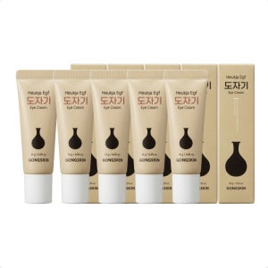 공스킨 흑자 EGF 도자기 아이크림 5개 세트