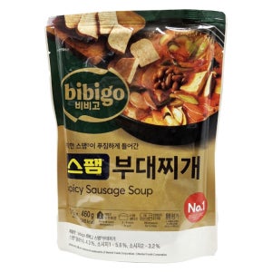 비비고 즉석국 스팸 부대찌개, 460g, 10개