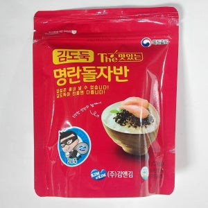 김앤김 김도둑 더 맛있는 명란 돌자반 35g x 25개 김자반 김가루 반찬