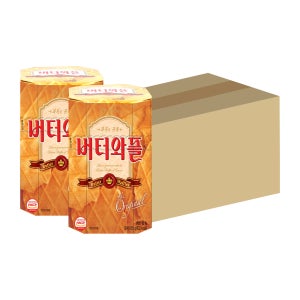 크라운제과 버터와플 135g, 12개