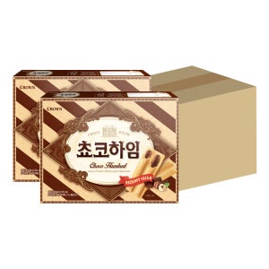 크라운제과 쵸코하임 284g, 12개